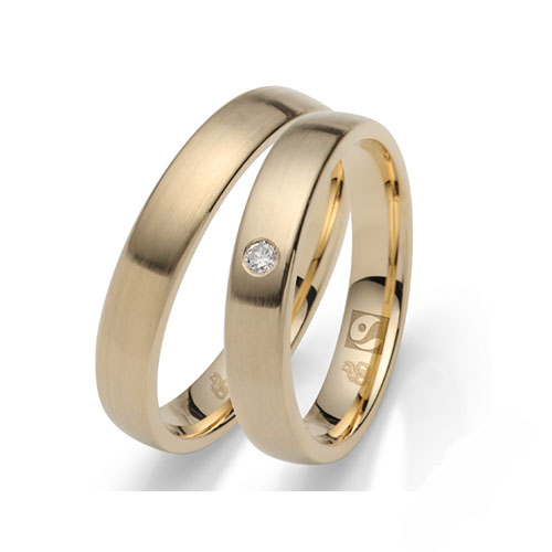 Eheringe Fairtrade Gold poliert TR-FTME06